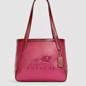 Coach Tote 27 Colorblock with Horae and Carriage